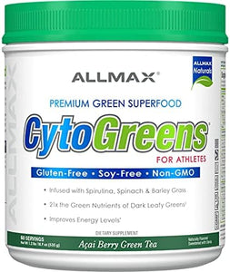 Unveiling the Power of Cytogreens by Allmax: Your Ultimate Greens Choice Over Athletic Greens (AG1)