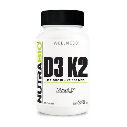 Vitamin D3 + K2 (5000 IU D3, 180 MCG K2)